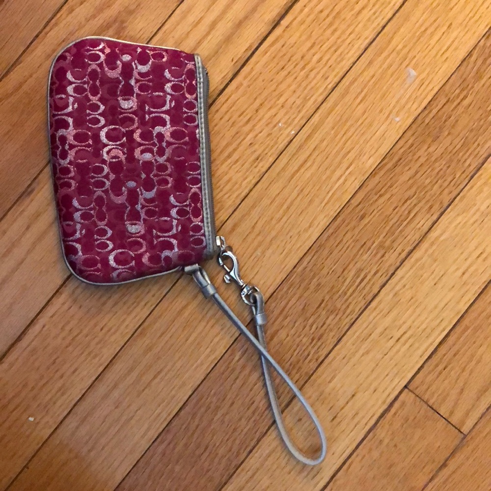 Coach wristlet